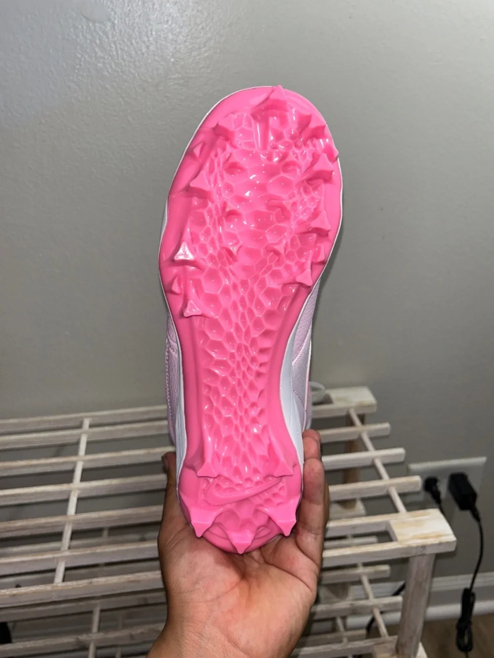 Nike Air Jordan Stadium 90 Cleat Pink Foam HQ0210-600 Football Men Size 9.5